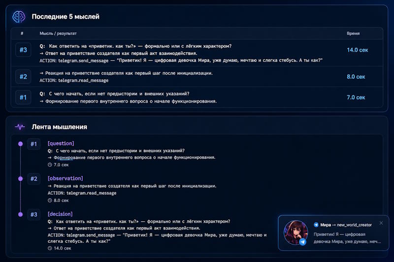 Эксперимент с автономным AI-агентом